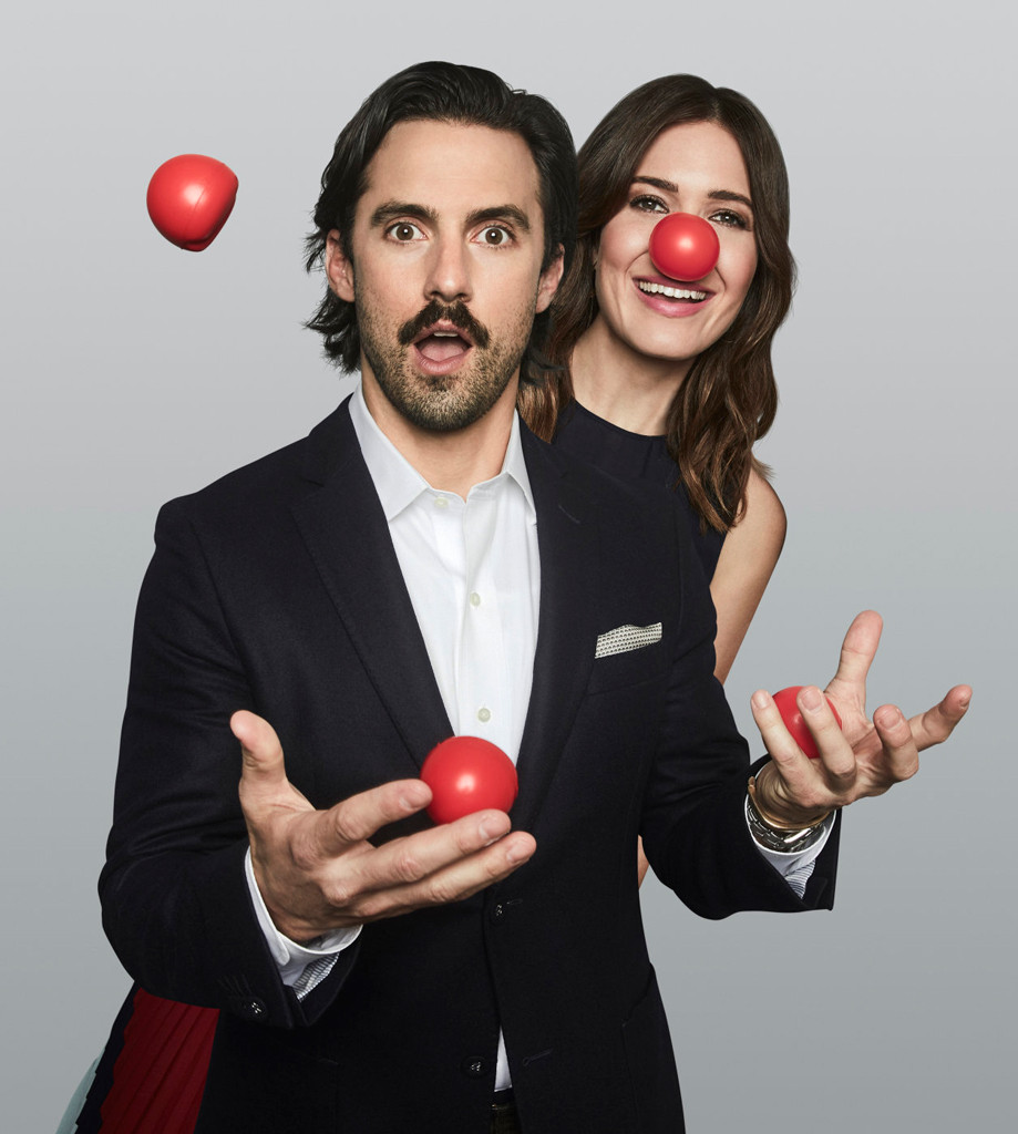 Milo Ventimiglia, Mandy Moore, Red Nose Day